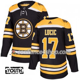 Adidas Maillot de Hockey Boston Bruins Milan Lucic 17 2017-2018 Noir Authentic - Enfant